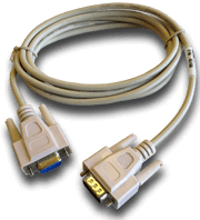RS232 communication cable (ref 45160)